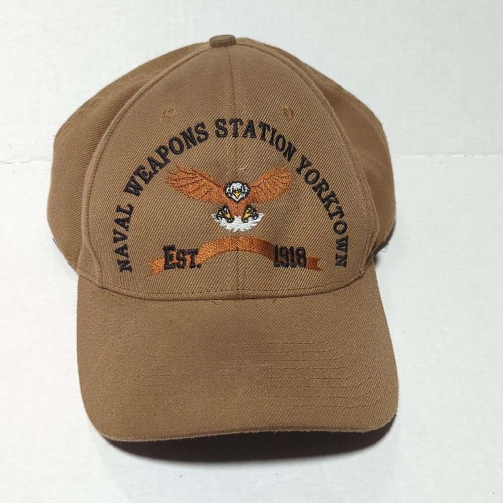 The Corps Naval Weapons Station Yorktown Santa Barbara Men's Adjustable Hat